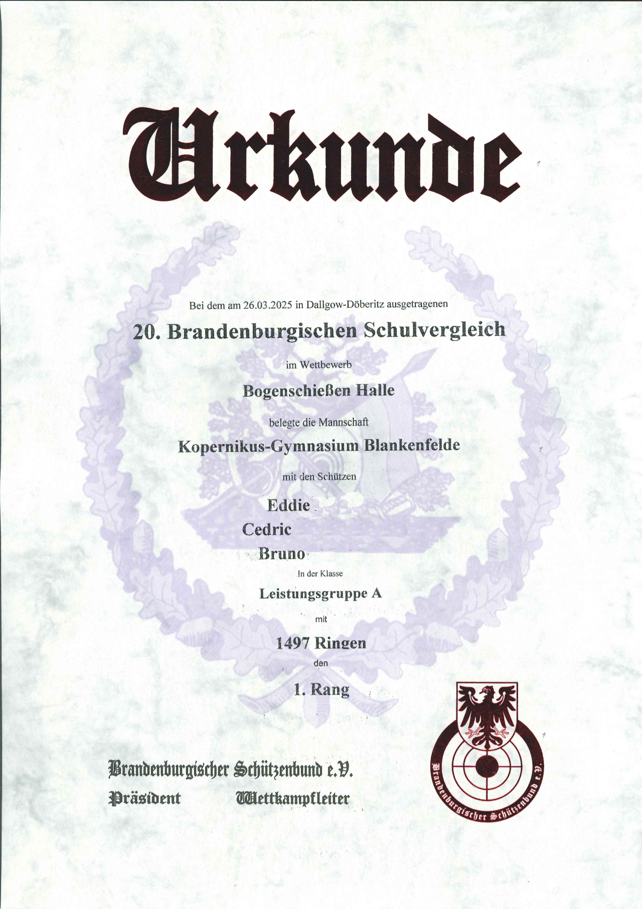 Bogenschießen